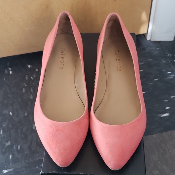 Talbots papaya colored mila shoes - Picture 2 of 5